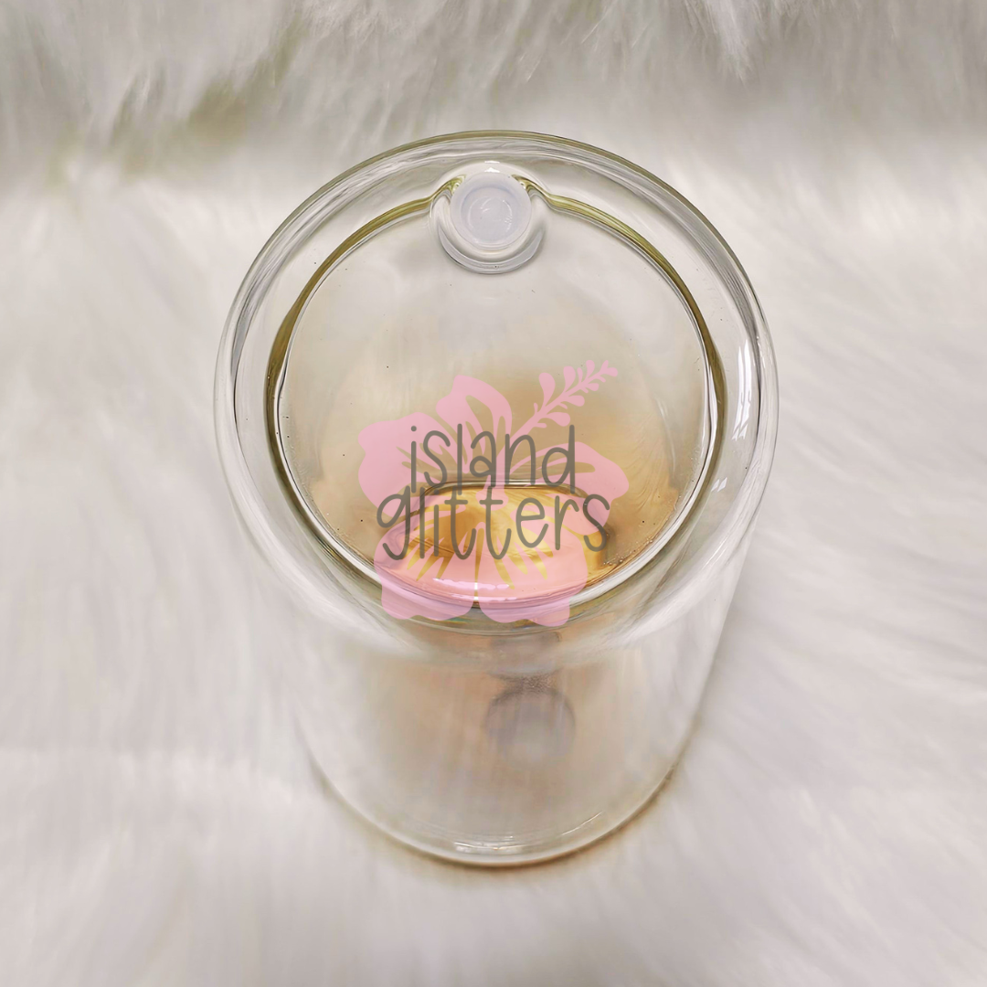 TUMBLERS - 20oz GLASS SNOW GLOBE
