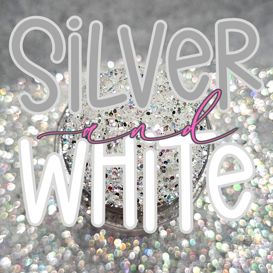 SILVER & WHITE