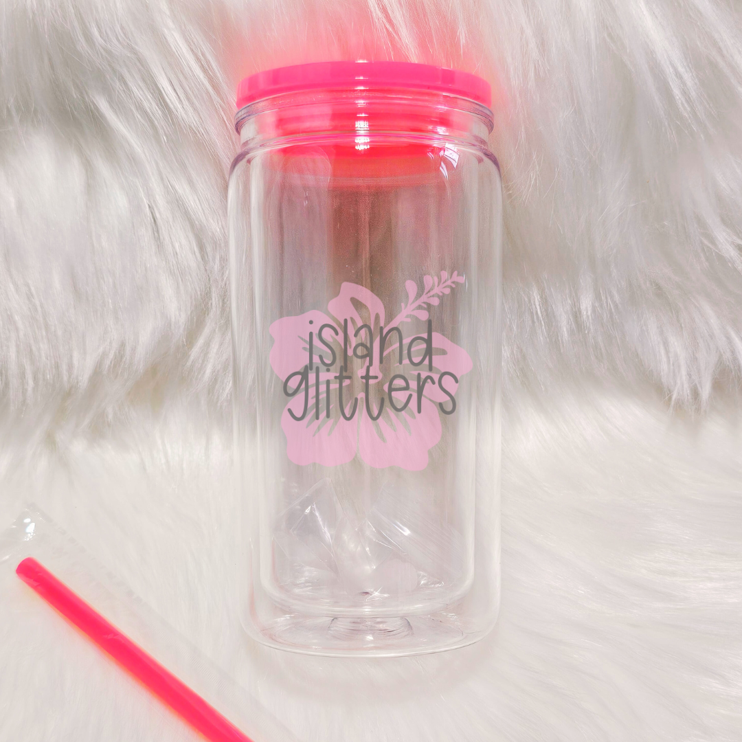 TUMBLERS - ACRYLIC SNOW GLOBE