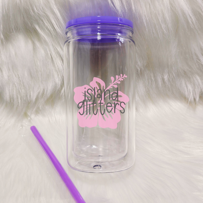 TUMBLERS - ACRYLIC SNOW GLOBE