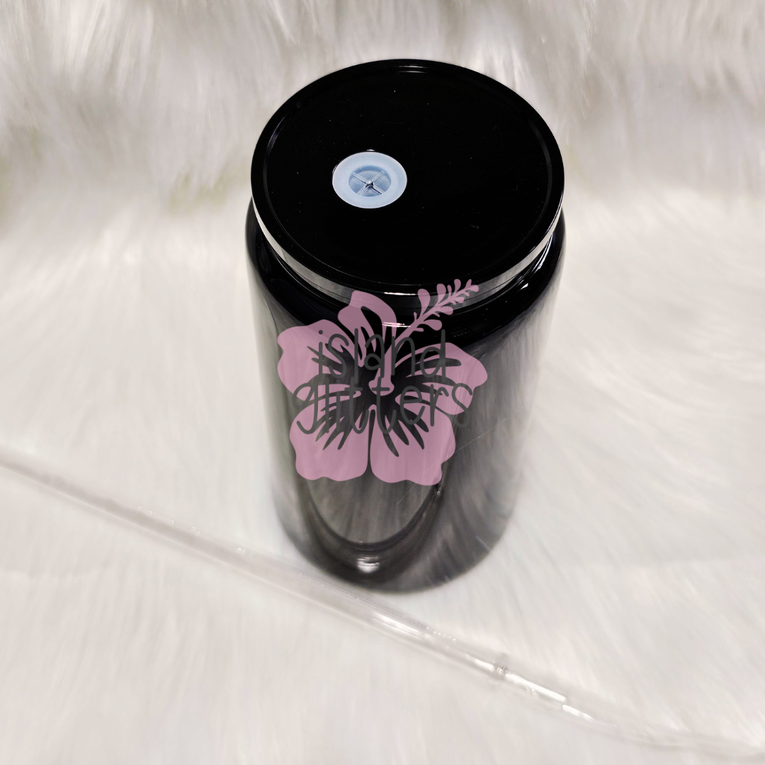 TUMBLERS - BLACK GLASS