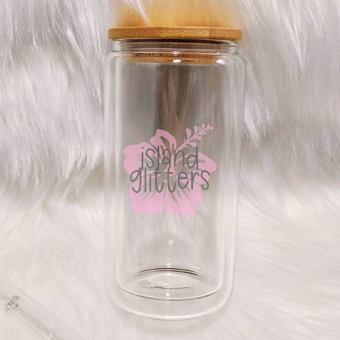 TUMBLERS - 20oz GLASS SNOW GLOBE