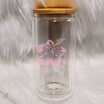 TUMBLERS - 20oz GLASS SNOW GLOBE