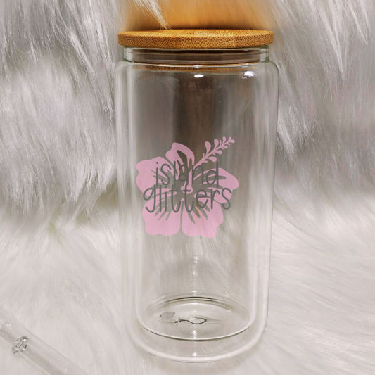 TUMBLERS - 20oz GLASS SNOW GLOBE