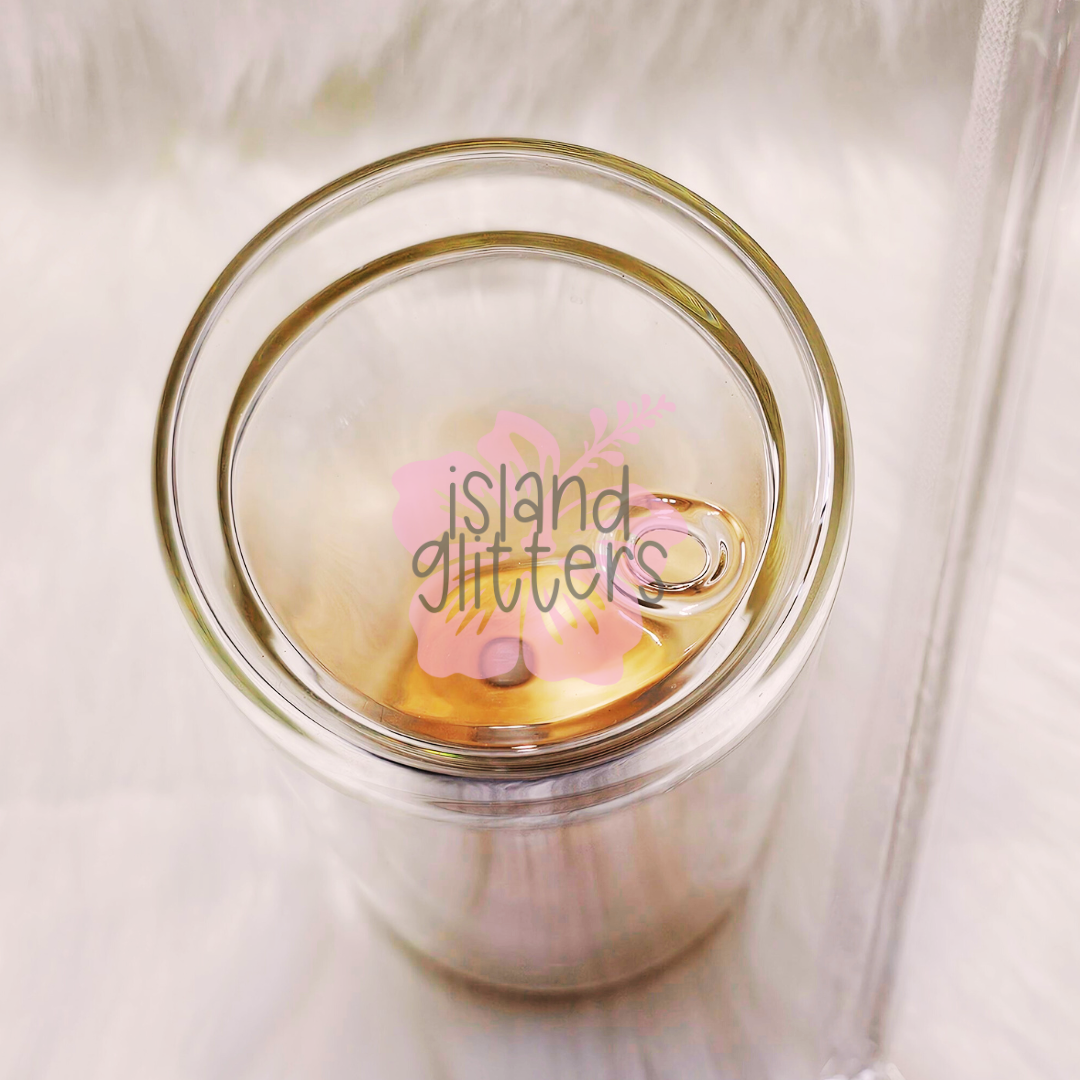 TUMBLERS - 25oz GLASS SNOW GLOBE